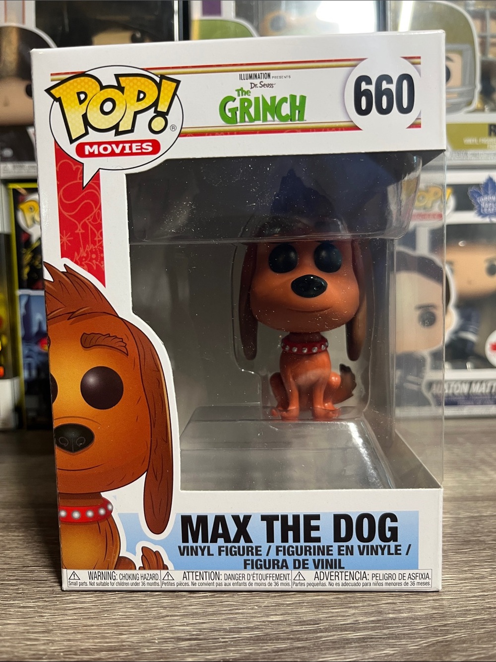 Funko Max The Dog Vinyl Figure - Brown